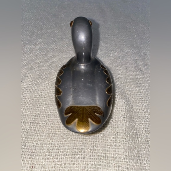 Vtg 1960s Duck Trinket Box Mid Century Pewter Brass Metal Hand Crafted Hong Kong - Picture 2 of 5